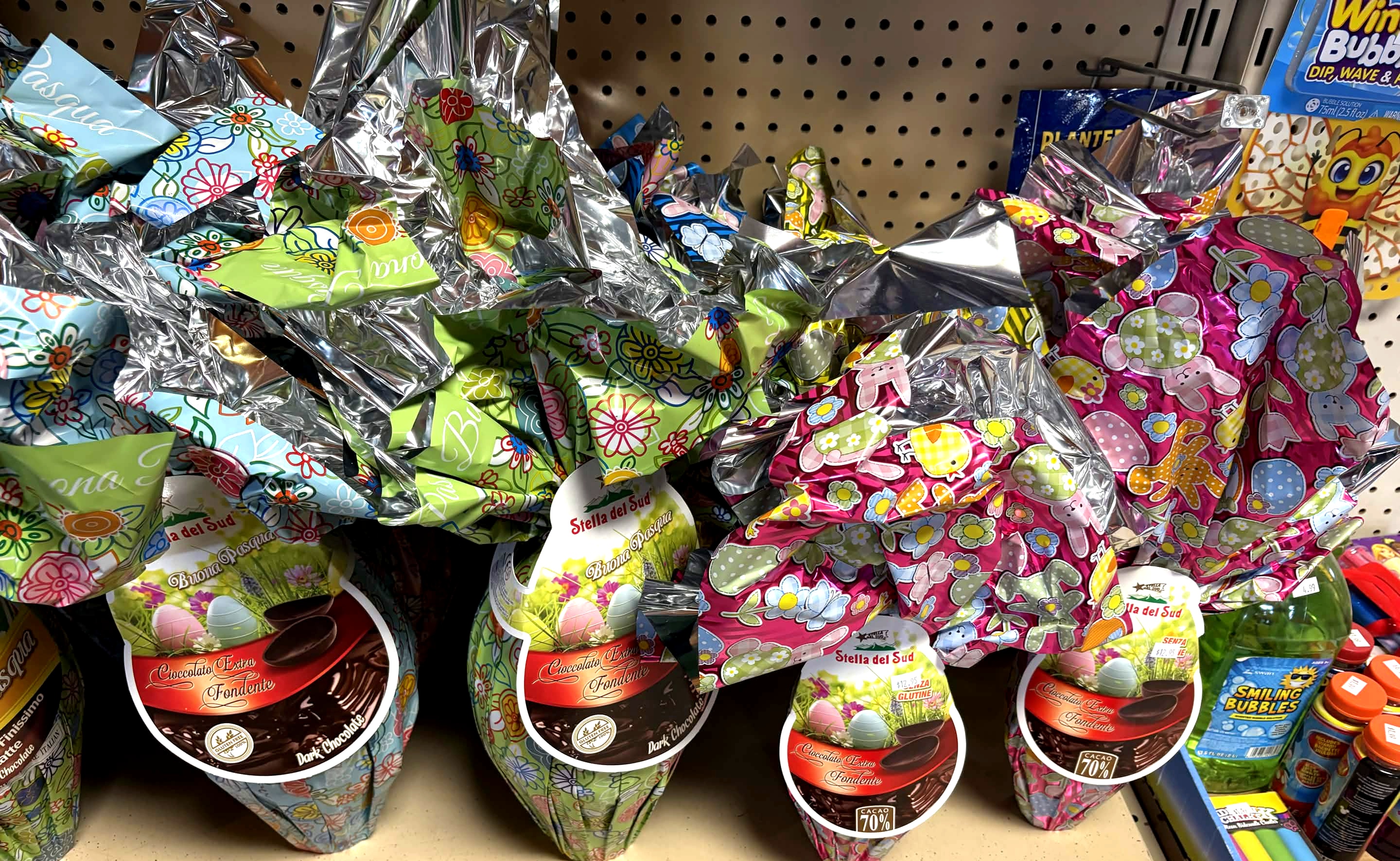 Imported Italian Easter eggs