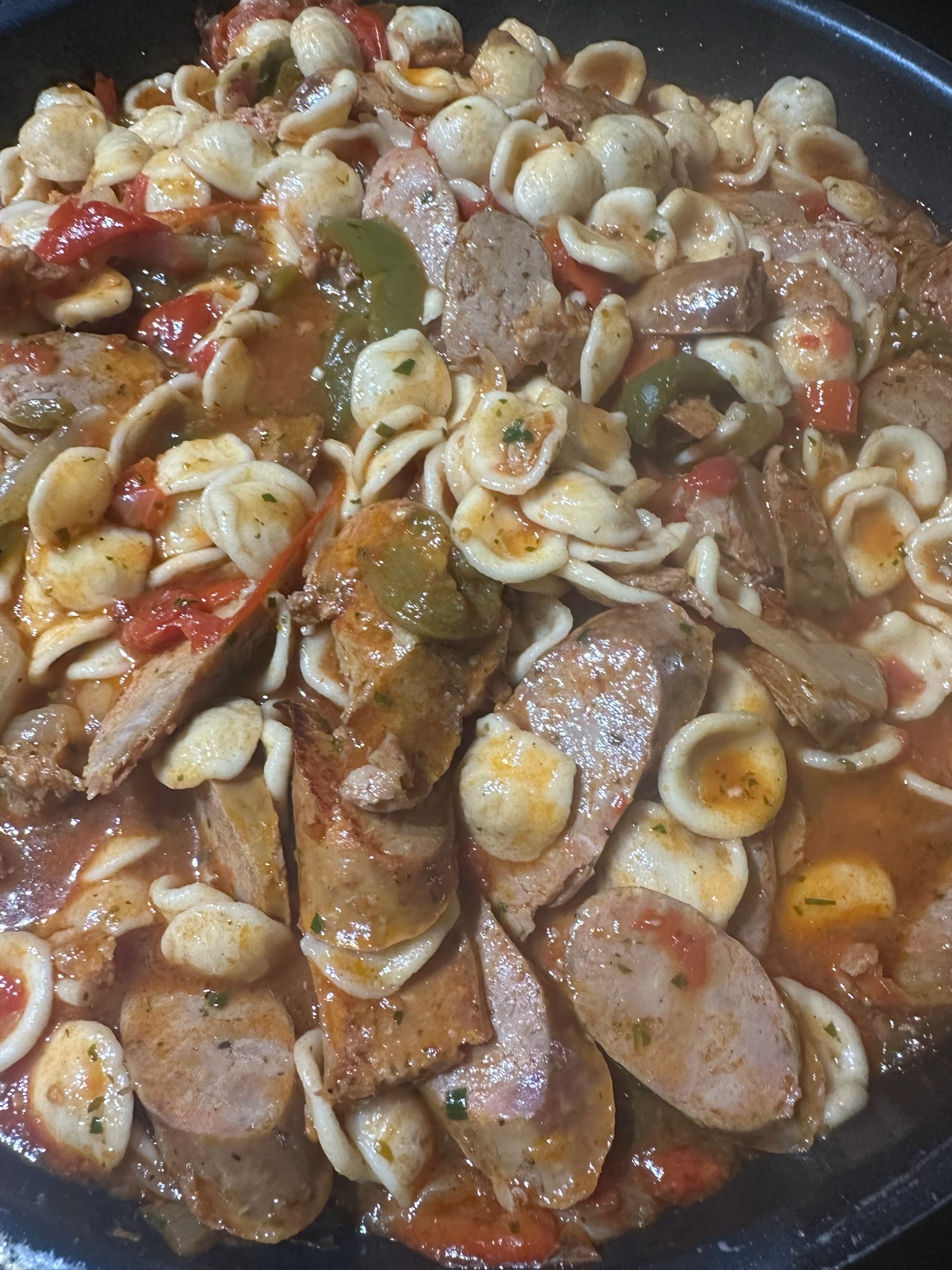 Italian Sausage and Pasta